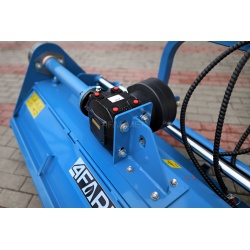 Flail mower with a hydraulic shift EFGCK-H 165 - opened flap