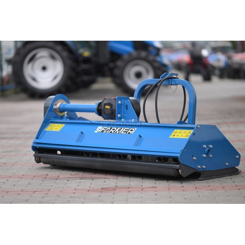 Flail mower with a hydraulic shift EFGCK-H 165 - opened flap