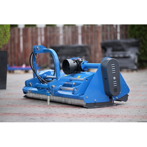 Flail mower with a hydraulic shift EFGCK-H 165 - opened flap