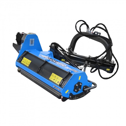 Light flail mower on boom AGLK-K 105 4FARMER - blue