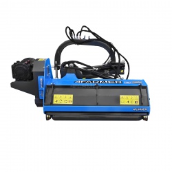 Light flail mower on boom AGLK-K 105 4FARMER - blue