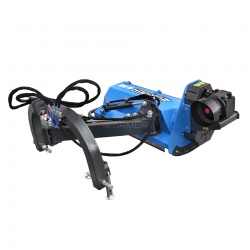Light flail mower on boom AGLK-K 105 4FARMER - blue