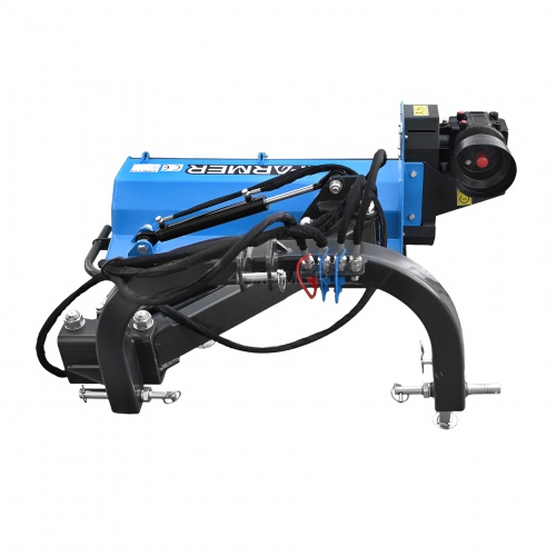 Light flail mower on boom AGLK-K 105 4FARMER - blue