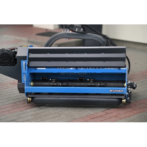 Light flail mower on boom AGLK-K 105 4FARMER - blue