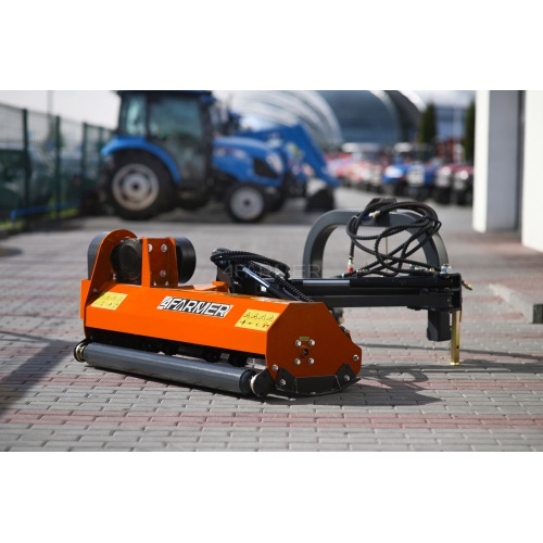 Kosiarka bijakowa tylno-boczna AGL 125 - pomarańczowa