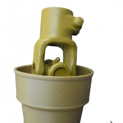 Wałek WOM ze zrywnym klinem 025B - 80 cm / do 24 KM