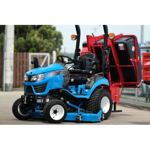 LS Tractor MT1.25 4x4 - 24.7 HP / TURF + mower and low dump basket