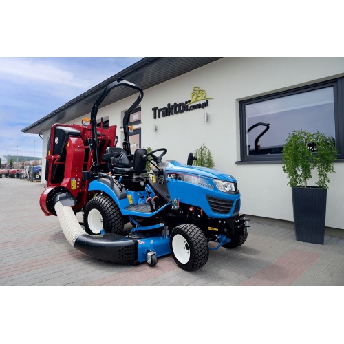 LS Tractor MT1.25 4x4 - 24.7 HP / TURF + mower and low dump basket