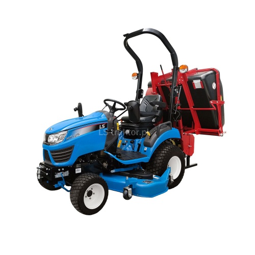 LS Tractor MT1.25 4x4 - 24.7 HP / TURF + mower and low dump basket