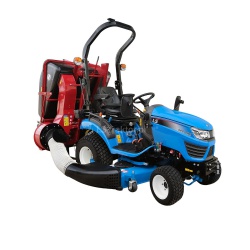 LS Tractor MT1.25 4x4 - 24.7 HP / TURF + mower and low dump basket