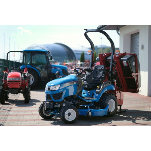 LS Tractor MT1.25 4x4 - 24.7 KM / IND + kosiarka z koszem wysoki wysyp