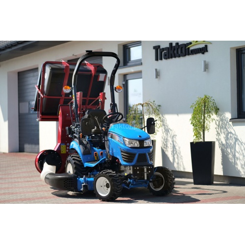 LS Tractor MT1.25 4x4 - 24.7 KM / IND + kosiarka z koszem wysoki wysyp
