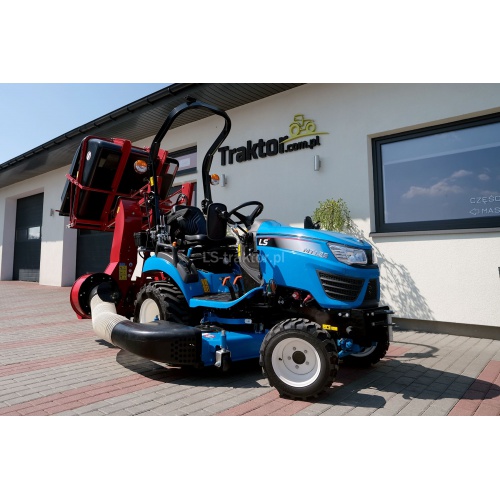 LS Tractor MT1.25 4x4 - 24.7 KM / IND + kosiarka z koszem wysoki wysyp