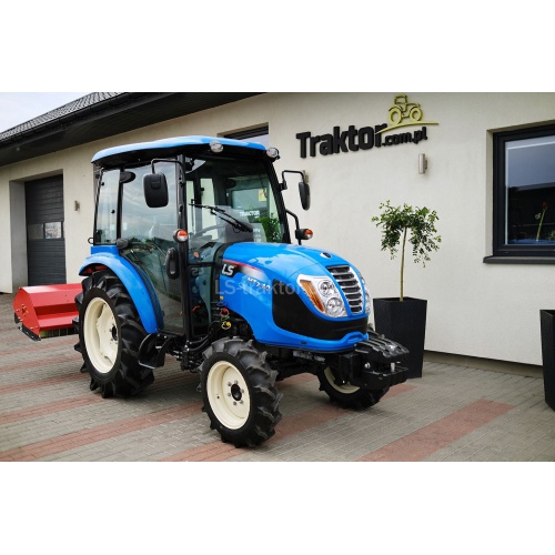LS Tractor MT3.40 MEC 4x4 - 40 HP / CAB + EFGC 145D flail mower