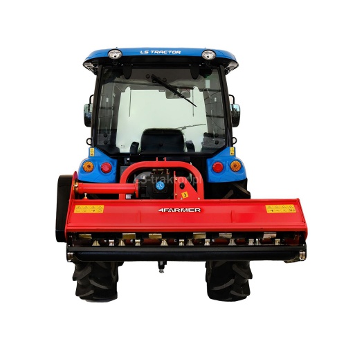 LS Tractor MT3.40 MEC 4x4 - 40 HP / CAB + EFGC 145D flail mower