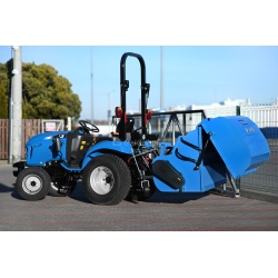 LS Tractor XJ25 MEC 4x4 - 24.4 KM / TURF + flail mower with grass catcher FCN 120 4FARMER