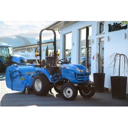 LS Tractor XJ25 MEC 4x4 - 24.4 KM / TURF + flail mower with grass catcher FCN 120 4FARMER