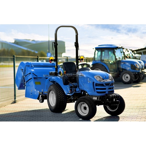 LS Tractor XJ25 MEC 4x4 - 24.4 KM / TURF + flail mower with grass catcher FCN 120 4FARMER