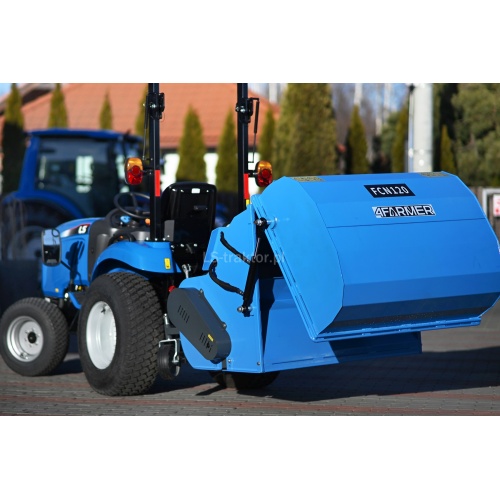 LS Tractor XJ25 MEC 4x4 - 24.4 KM / TURF + flail mower with grass catcher FCN 120 4FARMER