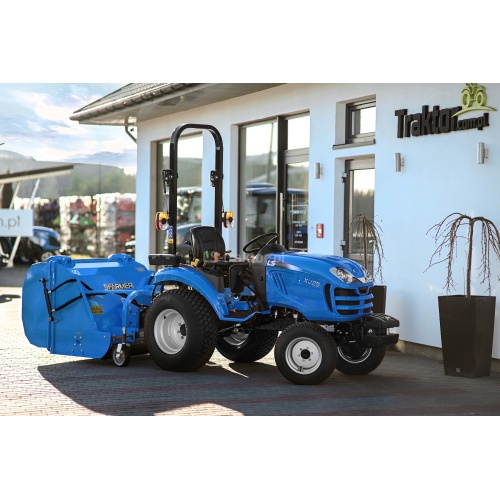 LS Tractor XJ25 MEC 4x4 - 24.4 KM / TURF + flail mower with grass catcher FCN 120 4FARMER