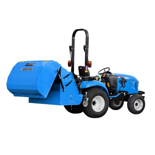 LS Tractor XJ25 MEC 4x4 - 24.4 KM / TURF + flail mower with grass catcher FCN 120 4FARMER