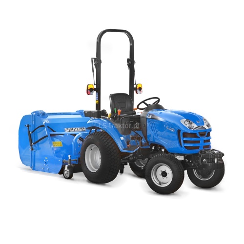 LS Tractor XJ25 MEC 4x4 - 24.4 KM / TURF + flail mower with grass catcher FCN 120 4FARMER