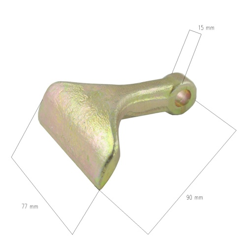 Flail, flail blade, hammer flail, hammer 300 g, 12 mm, for flail mower EFM 125 /145 / 155 GEOGRASS