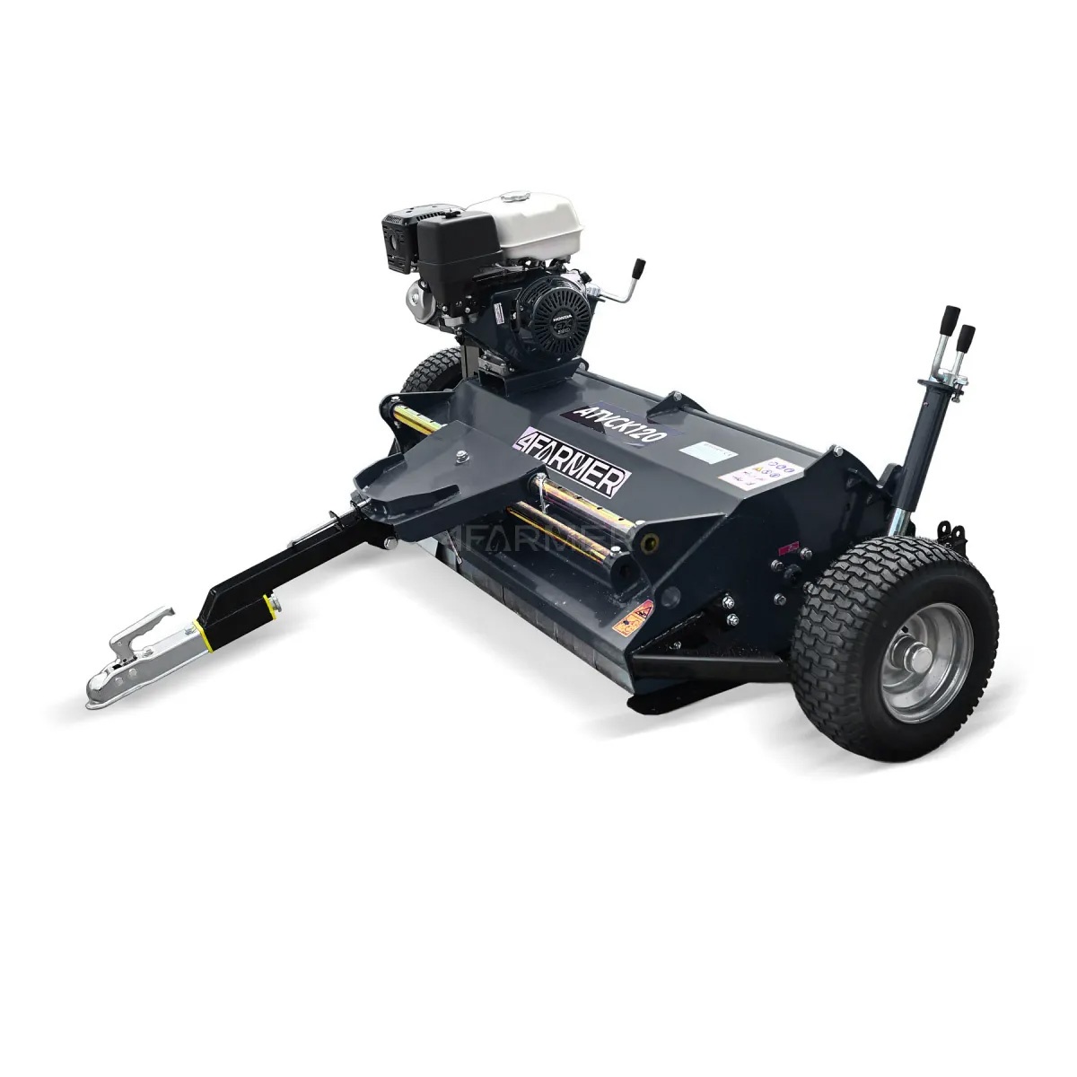 petrol mowers to atv - ATV CK/E 120 flail mower, Honda 4FARMER engine